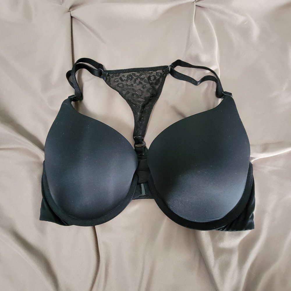 BRA | Victoria's Secret - T-Shirt Push-Up Full Coverage - 32D - Black